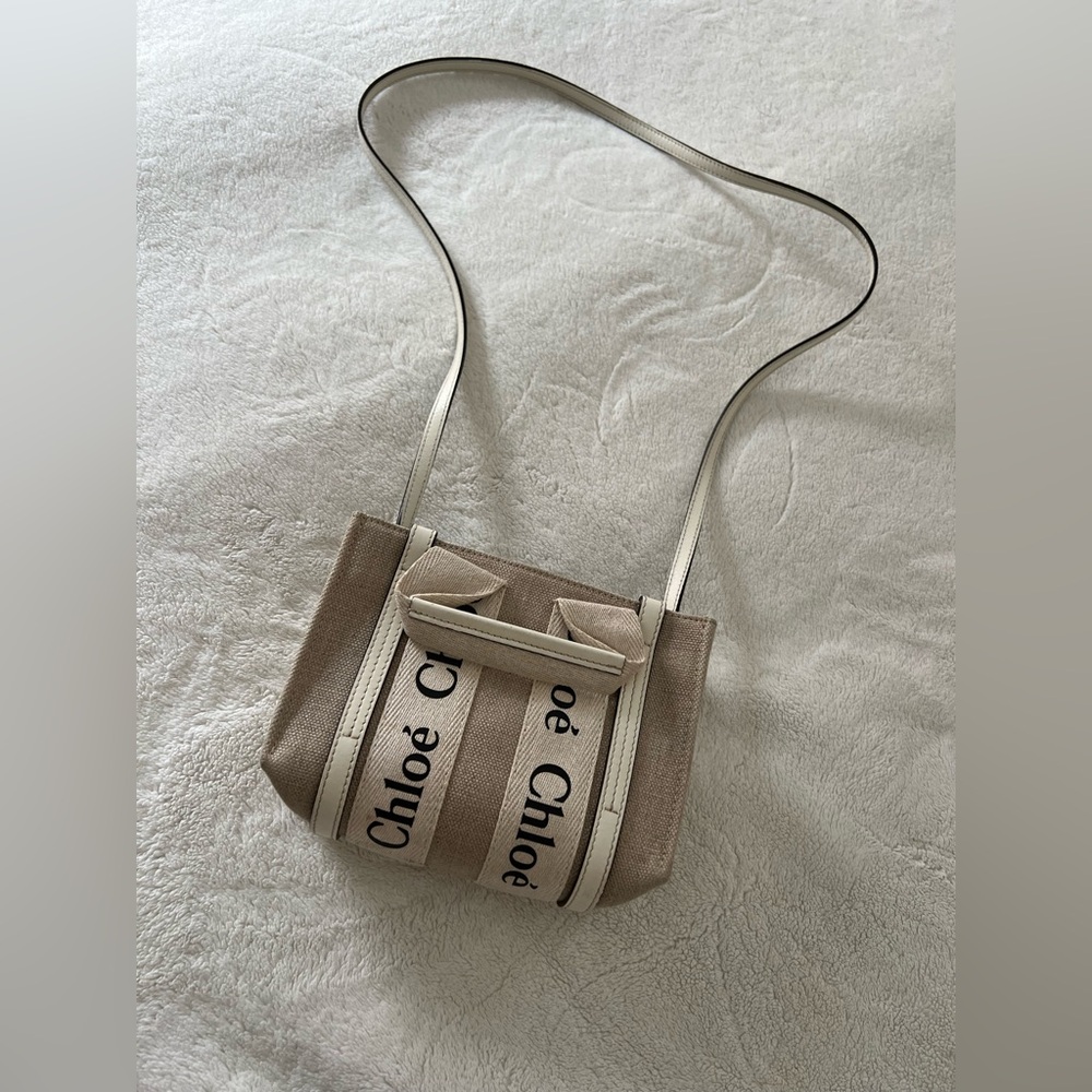 Chloe Mini Woody Tote Bag